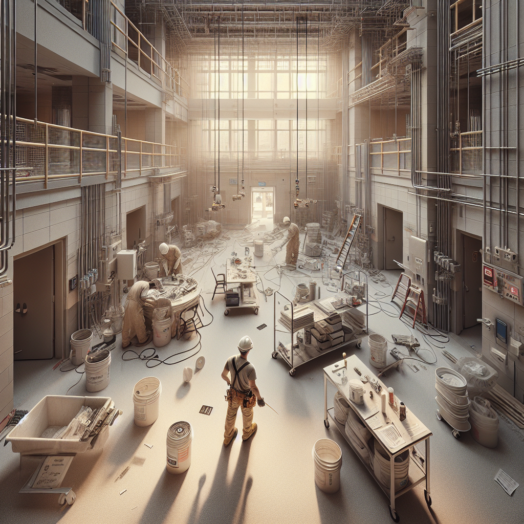 Quais são as normas para obras hospitalares?