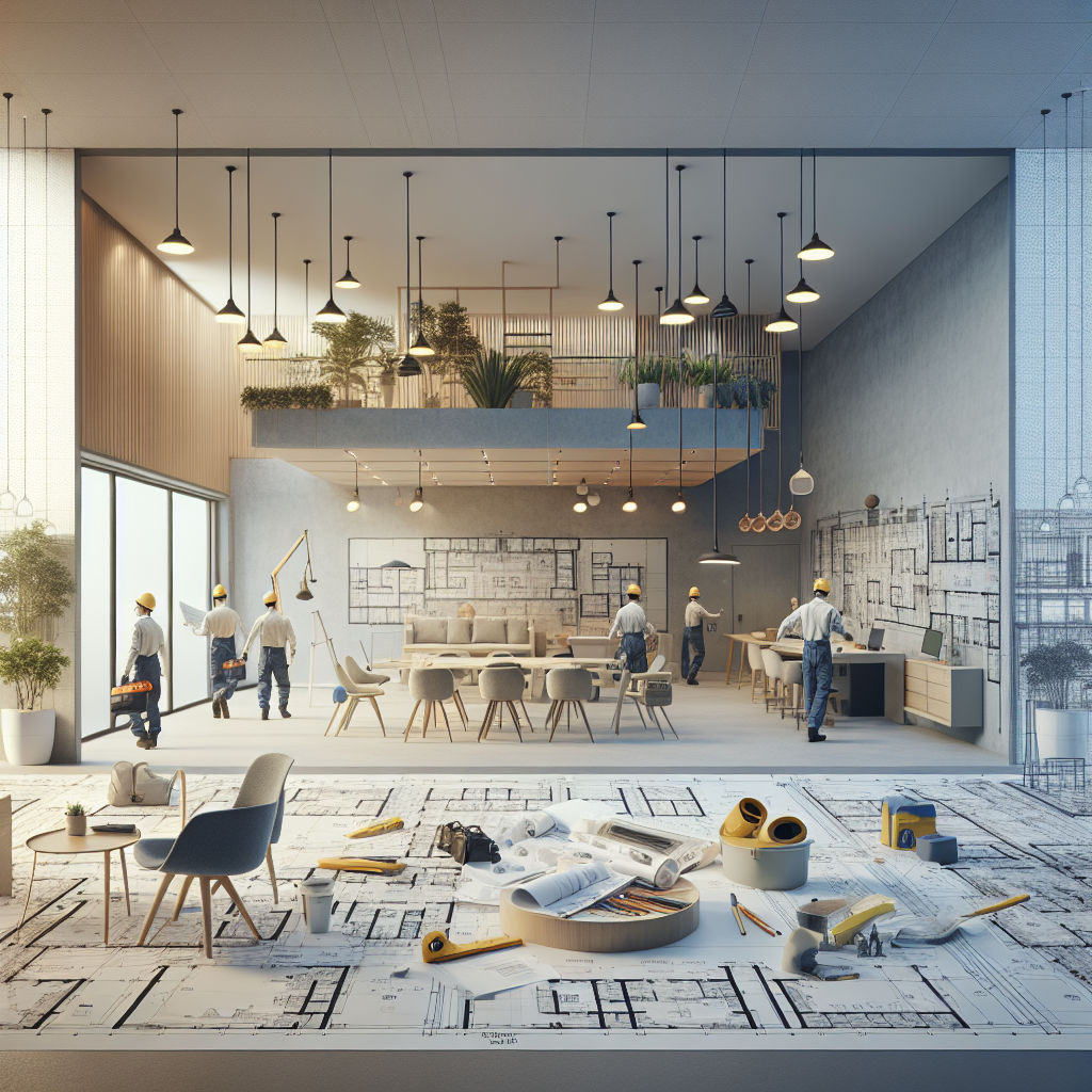 reforma sala comercial