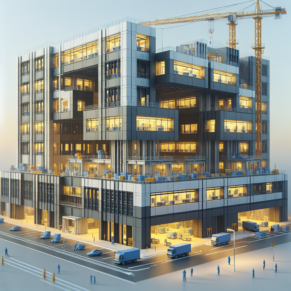 estrutura modular obra hospitalar