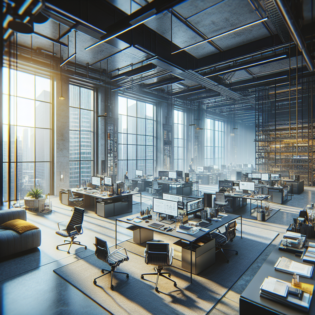 janela antirruído escritório