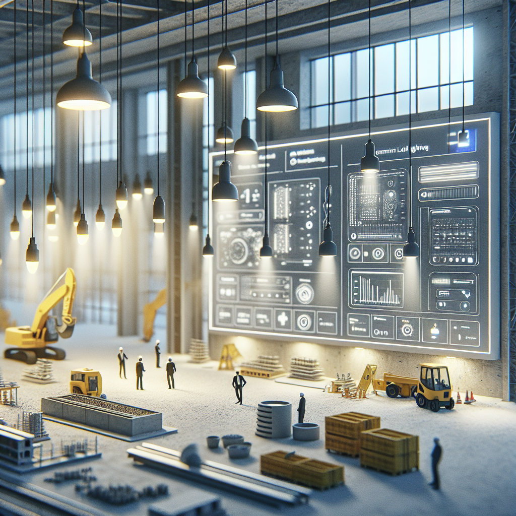 iluminação ambiente comercial