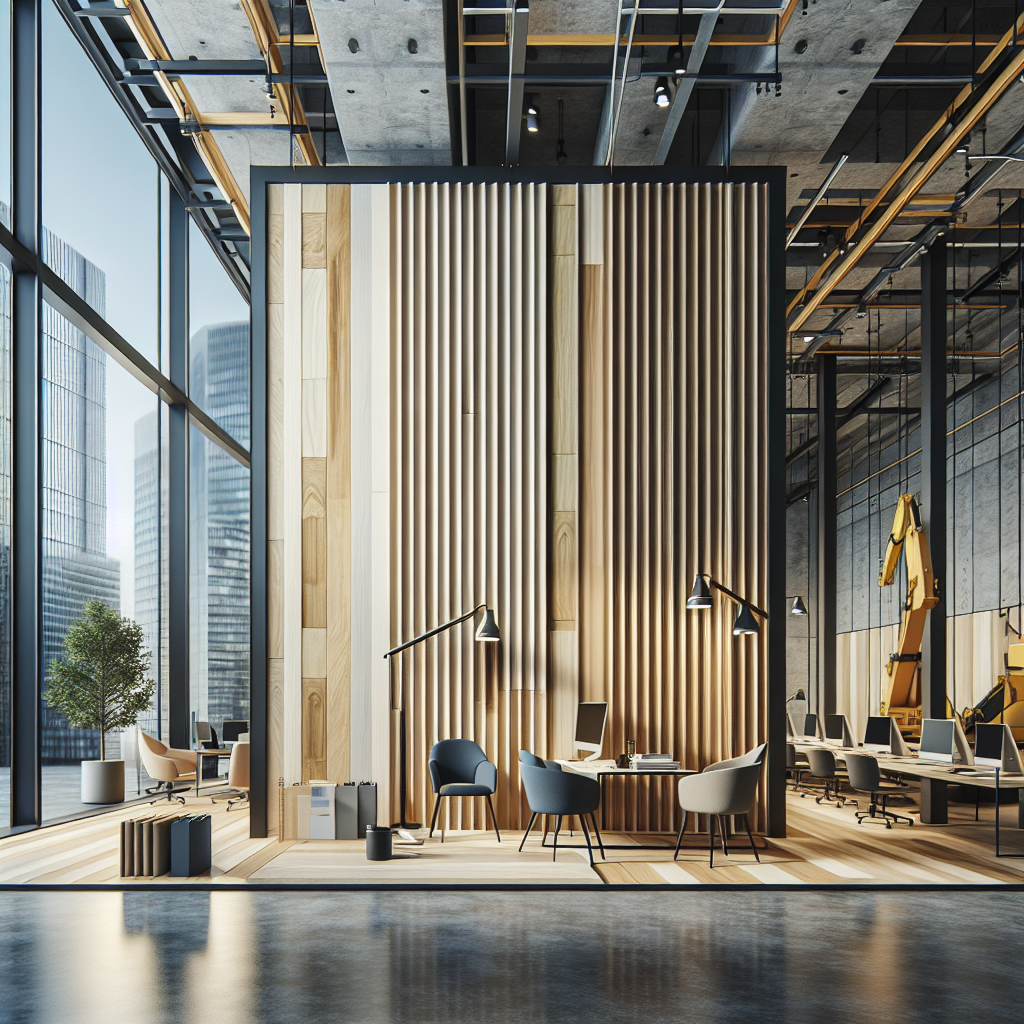 revestimento madeira corporativo