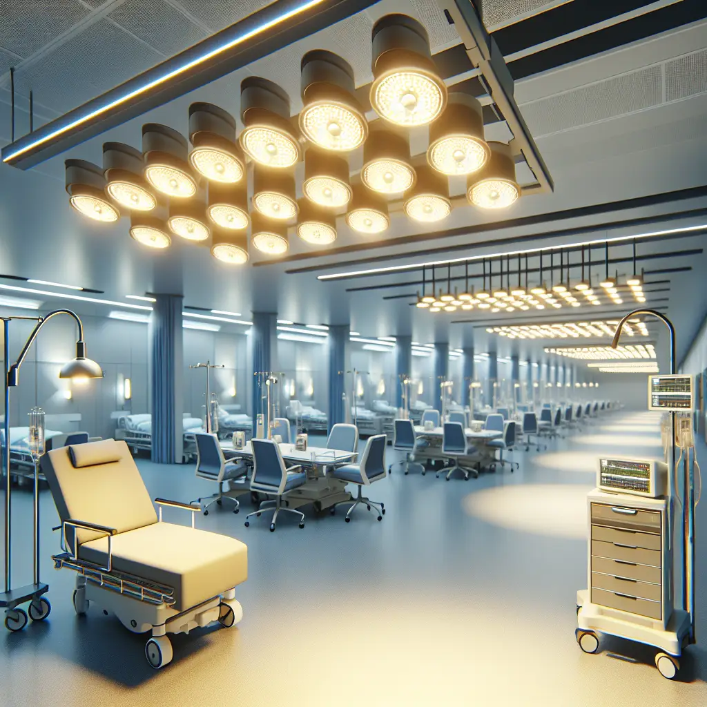 iluminação hospitalar