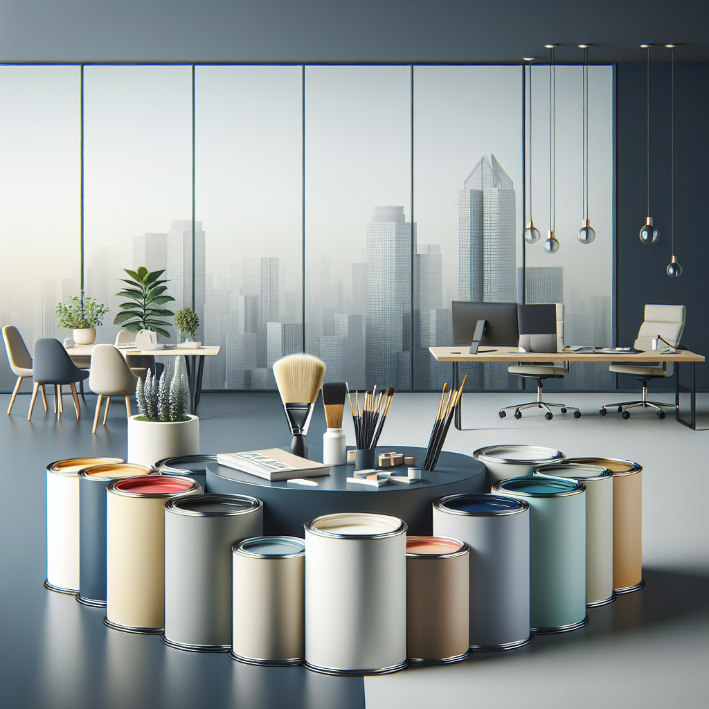 pintura escritório