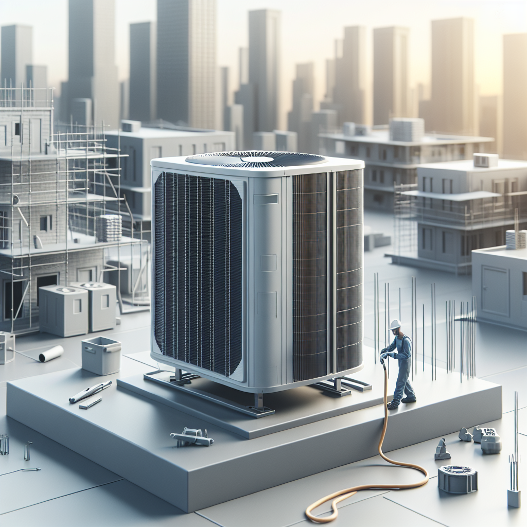 instalação de ar-condicionado em obra comercial BH